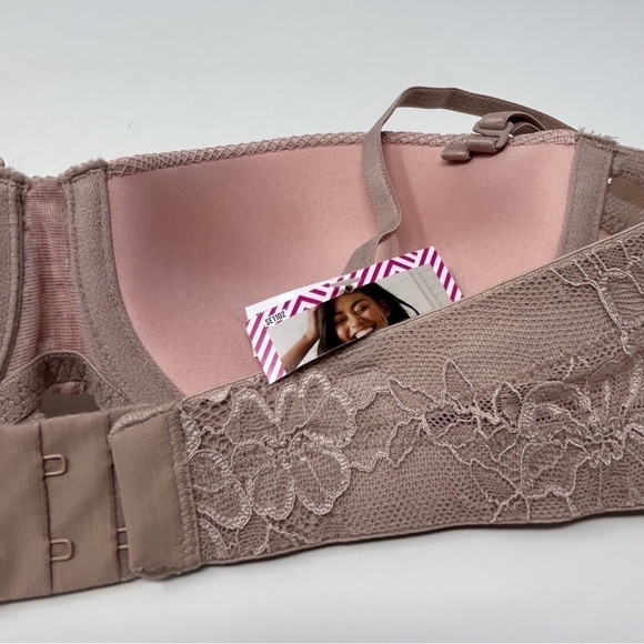 Maidenform Blush Pink Self Expressions Multiway Convertible Push Up Bra Size 34B - Picture 11 of 15